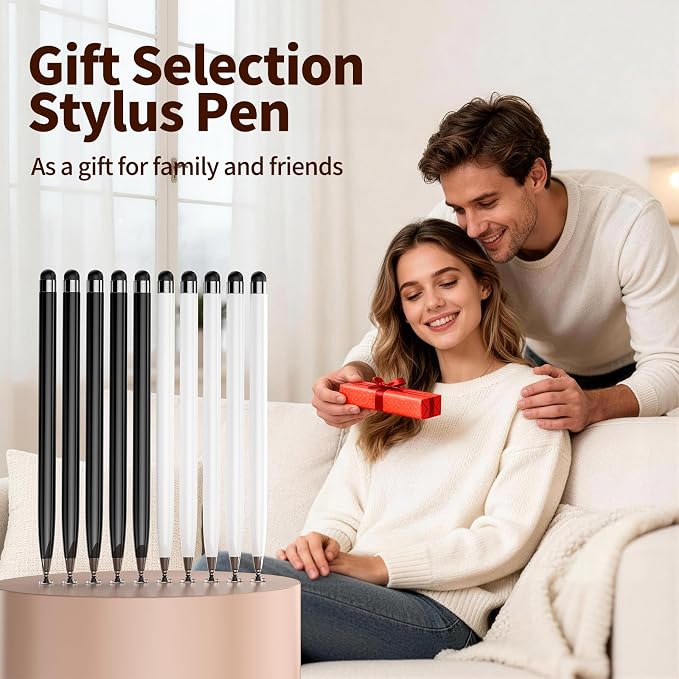 10PCS Stylus Pen for Touchscreen, Lightweight 2 in 1 Design | Stylus Pen for - Image 7