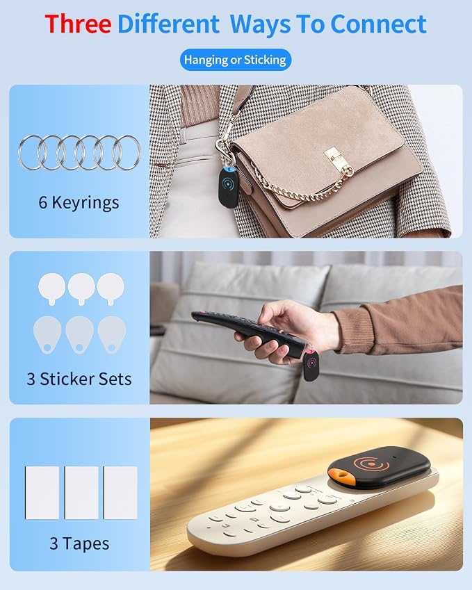 Esky Ultra Slim Key Finder, Remote Finders Locator - Image 6