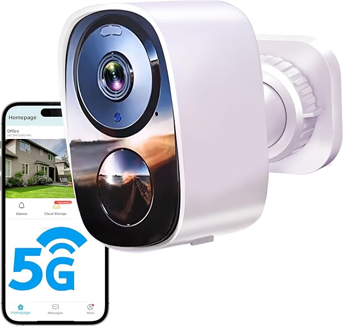 2026 Upgraded 2K Security Cameras Wireless Outdoor, Free Cloud Storage by Unknown