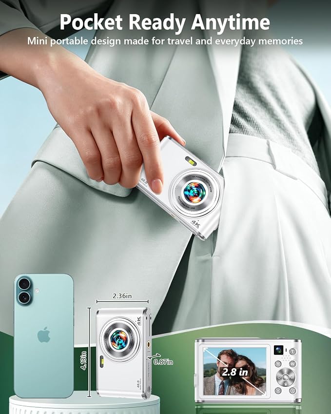 2026 Upgraded 4K Digital Camera - Image 8