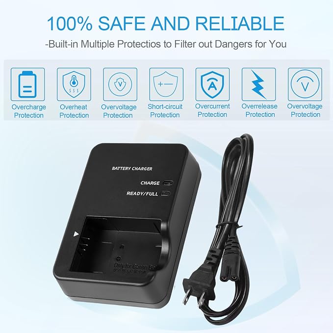 NB-13L CB-2LH Battery Charger Compatible - Image 5