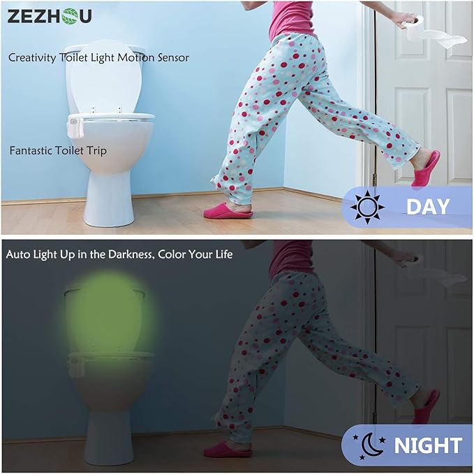 Toilet Night Light Motion Sensor - Image 2