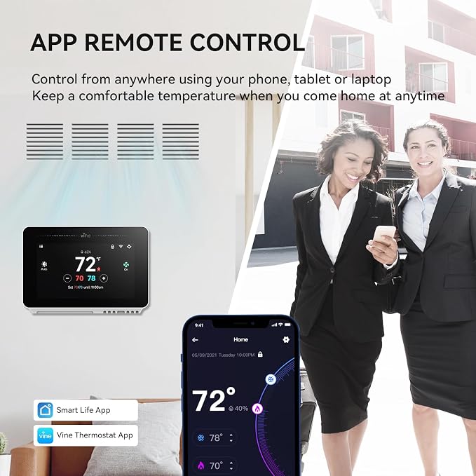 vine Programmable Thermostat for House - Image 4