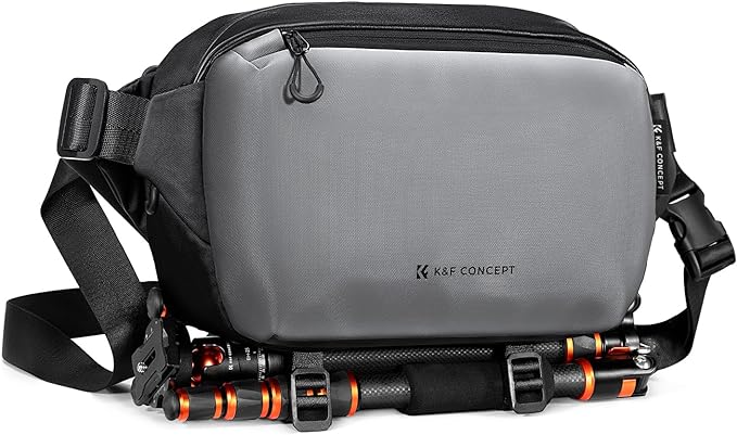 K&F CONCEPT Camera Sling Bag Crossbody Bag Waterproof Camera Shoulder Backpack by KFCONCEPT
