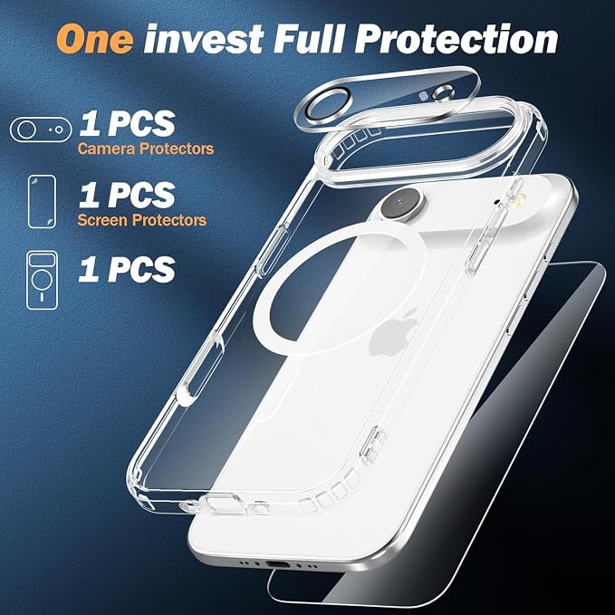 for iPhone Air Case Clear, Magnetic iPhone Air Case - Image 2