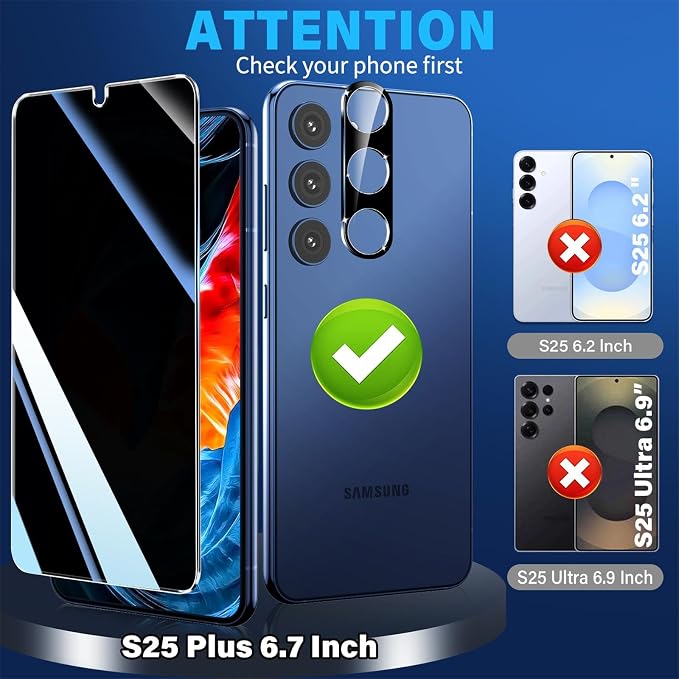firtstnow 3 Pack Privacy Screen Protector - Image 7
