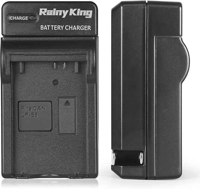 LP-E5 Battery Charger for Canon EOS 500D, Kiss X3, Rebel T1i - Image 3