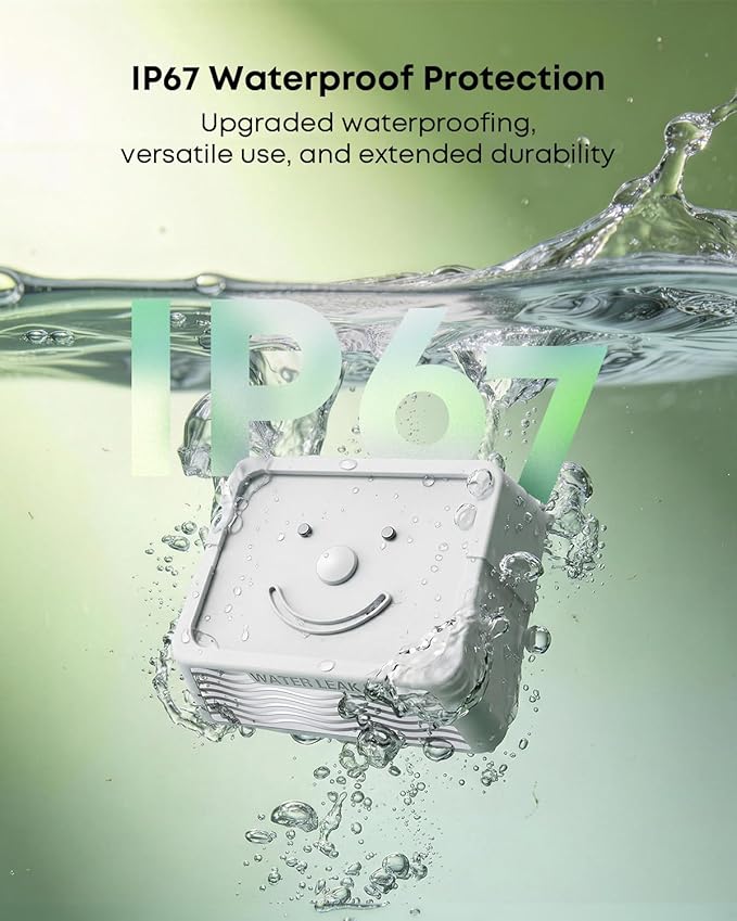 MOCREO LW1 Long Range Water Leak Detector, 105dB Adjustable Alarm, IP67 - Image 4