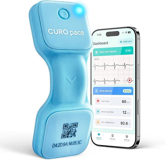 Ultra-Thin Wearable Wellness Patch – Chest-Worn Body Signal Monitor by CUROpace