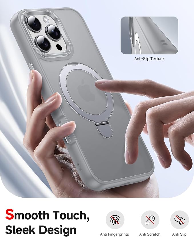 LeYi for 16-Pro Max Case: with Stand for MagSafe iPhone i Phone 16pro promax - Image 7