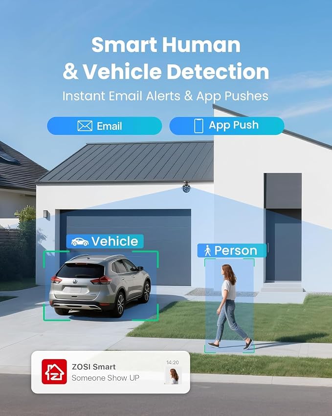 ZOSI 16CH H.265+ 1080P Home Security Camera System - Image 2