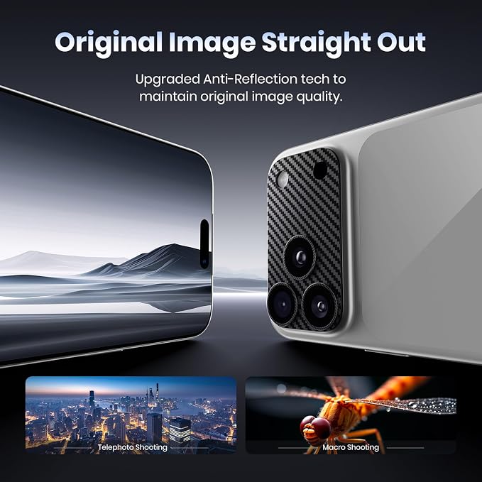 Hoerrye for iPhone 17 Pro Camera Lens Protector - Image 4