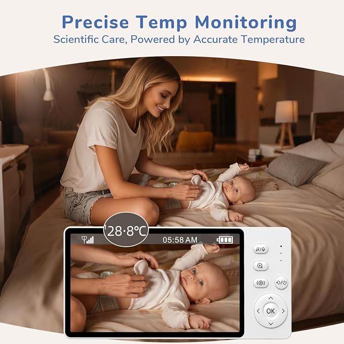 2026 1080P No WiFi Video Baby Monitor - Image 8