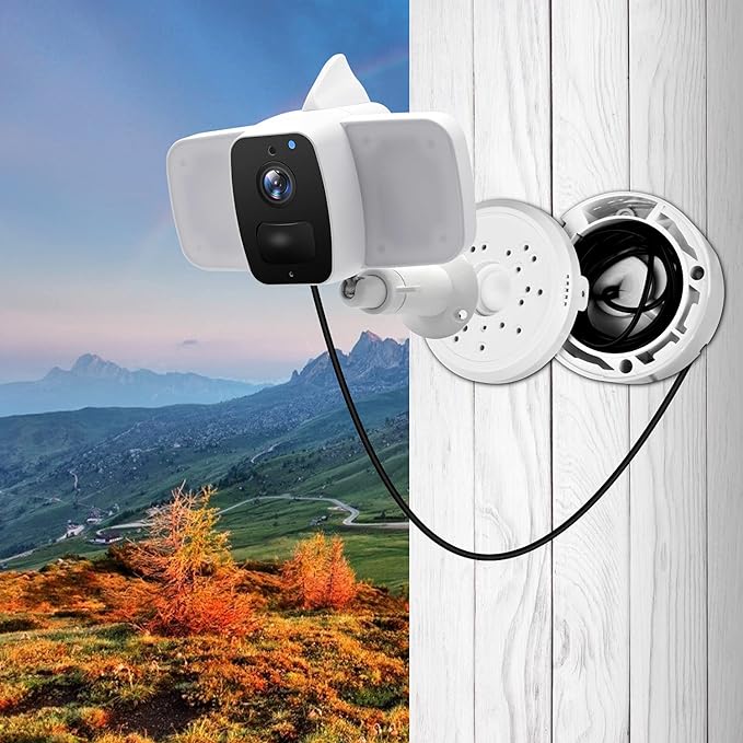 Universal Bullet Security Camera Junction Box Mount Bracket, Plastic Junction - Image 4