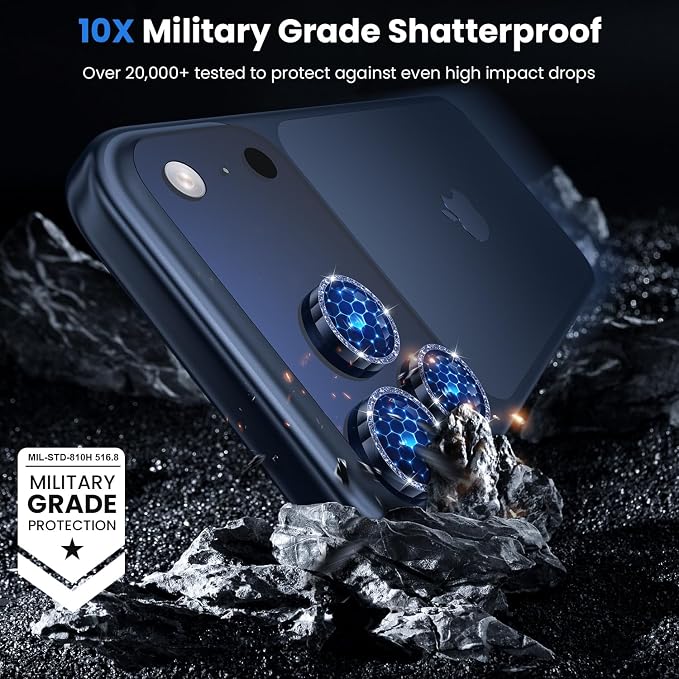 WSKEN for iPhone 17 Pro/iPhone 17 Pro Max Camera Lens Protector - Image 5