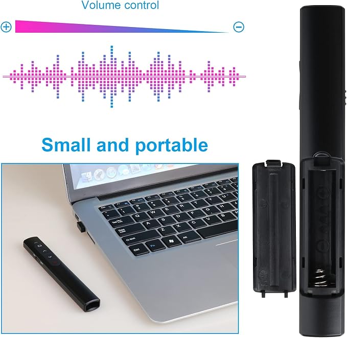 （4 Units） Wireless Presenter Remote, Presentation Clicker - Image 5