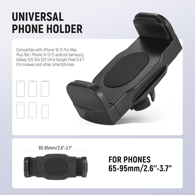 NEEWER BASICS Mic Stand Phone Holder - Image 5