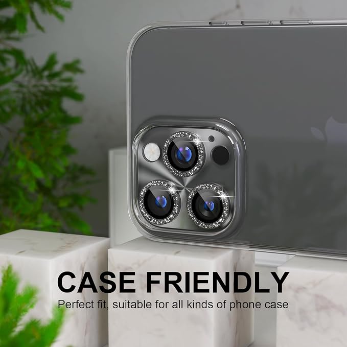 Choiche Compatible for iPhone 16 Pro/iPhone 16 Pro Max Camera Lens Protector - Image 4