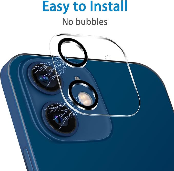 Dengduoduo 3 Pack Tempered Glass Camera Lens Protector - Image 5