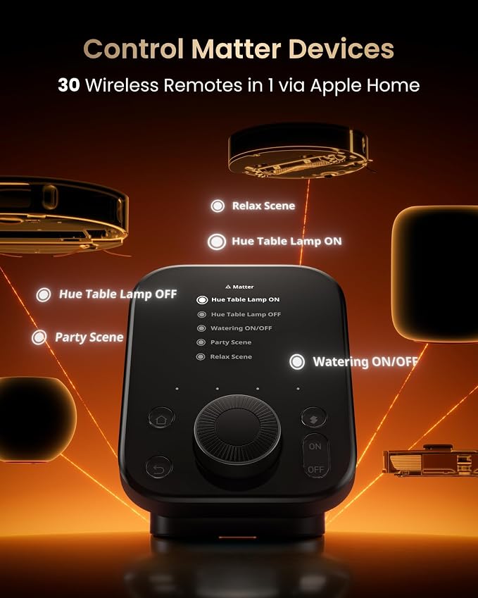 SwitchBot Hub 3 Smart Home Command Center: Screen + Physical Dial, IR Remote Hub - Image 4