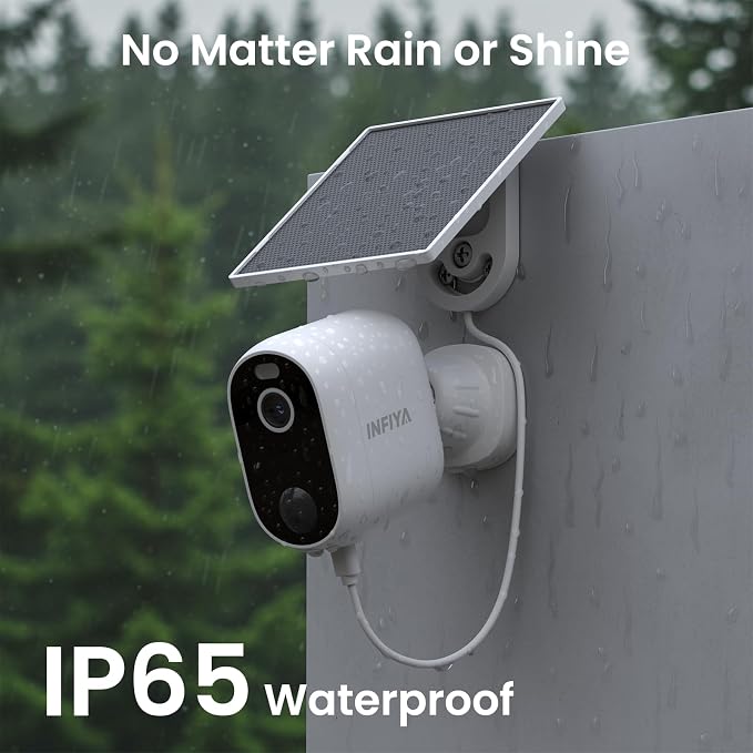 INFIYA 2K Outdoor Camera Wireless-Solar Camera Outdoor Wireless - Image 9