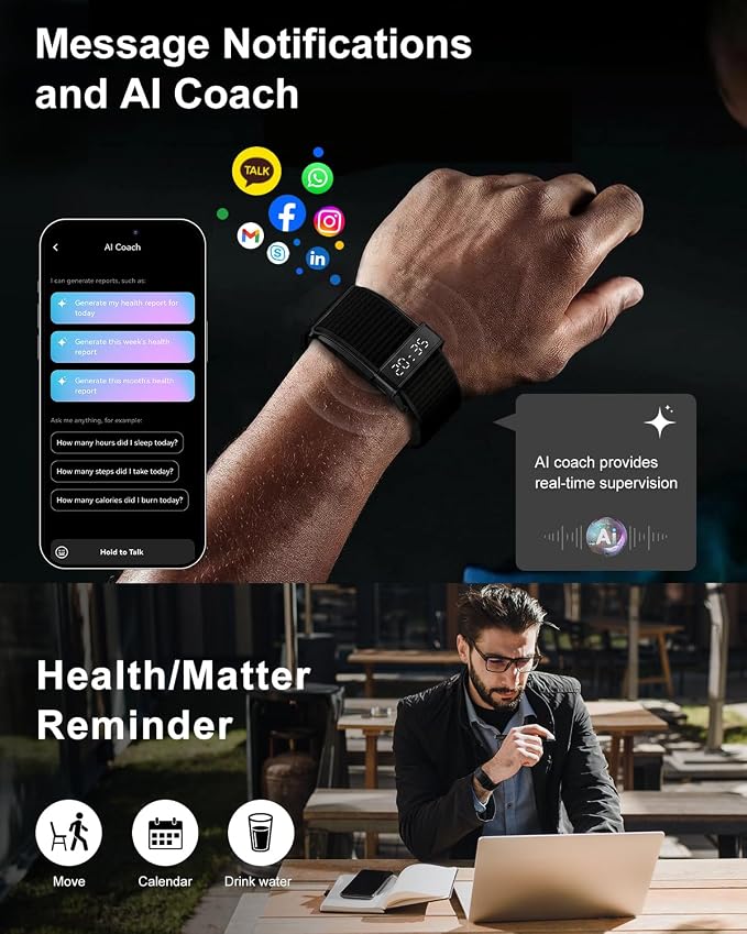 Screenless Activity & Fitness Trackers, Health Tracker - Image 7