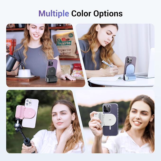 67mm Magnetic Phone Lens Filter Mount + Phone Snap Grip Set - Image 9