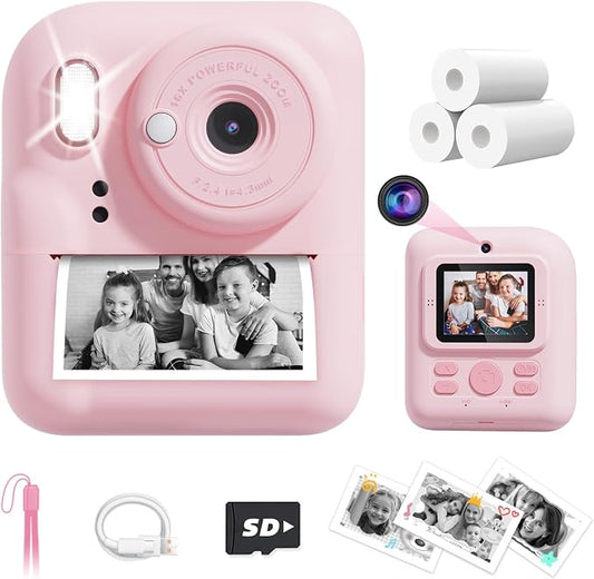 JOYJAM Kids Camera Instant Print, Upgrade Dual-Lens Selfie Digital Camera by JOYJAM