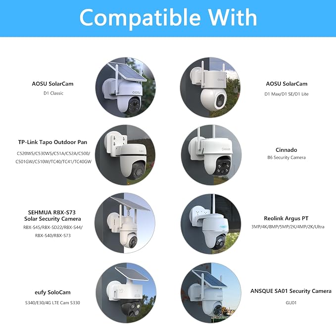 Magnetic Mount Compatible with eufy Security Solocam S340/E30/E42/4G LTE Cam - Image 6