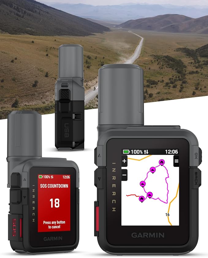 Garmin inReach Mini 3 Rugged Compact Global Satellite Communicator, Color - Image 9