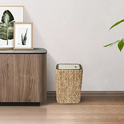 Trongee Boho Trash Can with Lid - Image 8