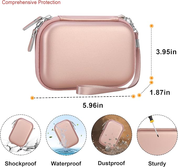 Elonbo Carrying Case for KODAK Step Instant Smartphone Photo Printer, Portable - Image 3