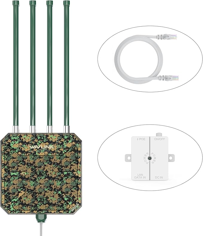 WAVLINK AX3000 Outdoor WiFi 6 Extender Long Range, WiFi 6 Outdoor Wireless by WAVLINK%C2%AE