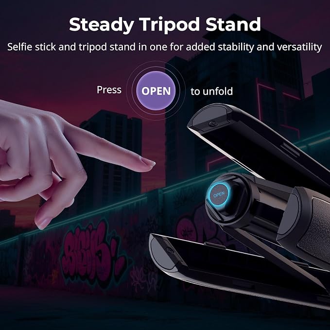 SmallRig 59" Extendable Selfie Stick Tripod - Image 3