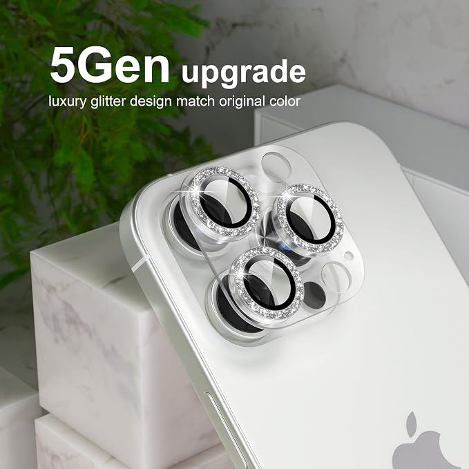 Choiche Compatible for iPhone 16 Pro/iPhone 16 Pro Max Camera Lens Protector - Image 7