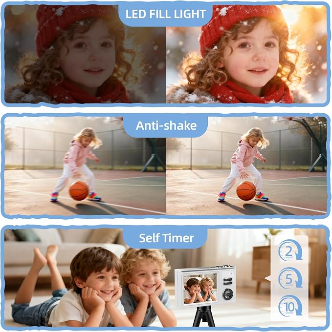 Digital Camera for Kids & Beginners, 4K Digital Camera - Image 4