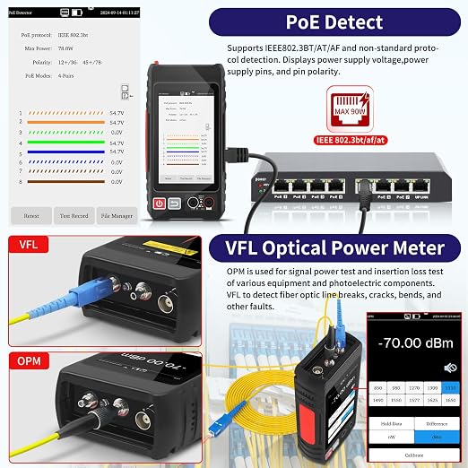 All Features Multifunction Network Caber Tester, UTP Continuity, Cable Tracer - Image 6