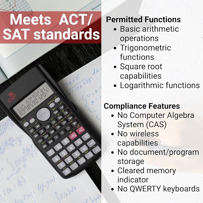 SC-216 Scientific Non-Graphing Calculator - Image 5