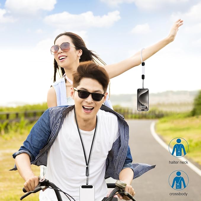 takyu Phone Lanyard, 2 Pack Adjustable CellPhone Lanyard Crossbody Neck Strap - Image 7