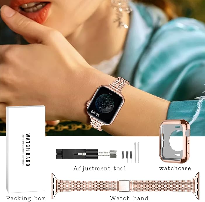 QUNDAXI Slim Watch Band Compatible - Image 6