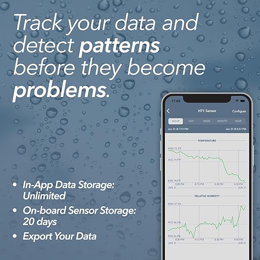SensorPush HT1 Smart Temperature Sensor & Humidity Sensor - Image 6