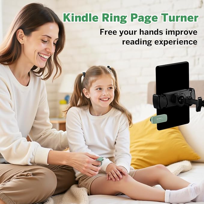 Page Turner Ring for Kindle, Remote Control for iPhone iPad Android Tablets - Image 2