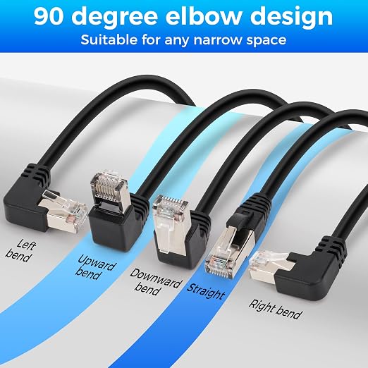 Cat 6 Ethernet Extension Cable 5 Pack，Multiple - Image 2