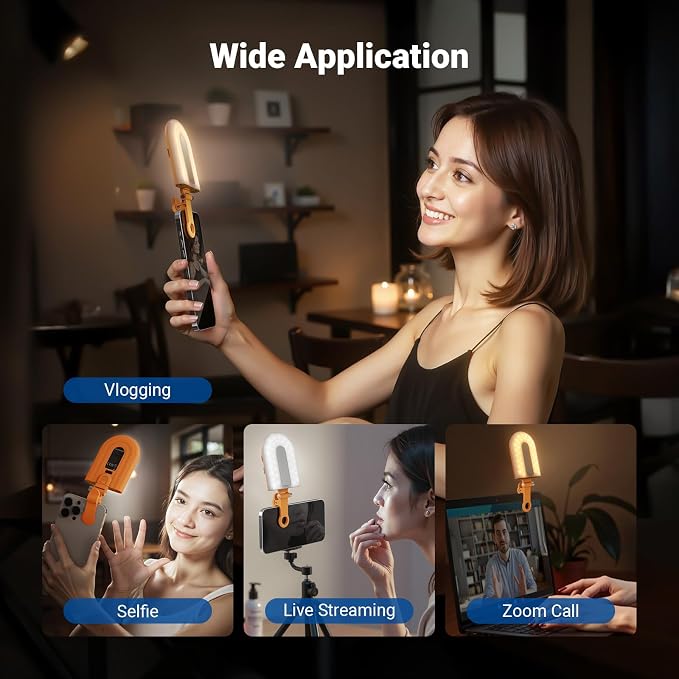 NEEWER GM66 Clip on Selfie Light - Image 7