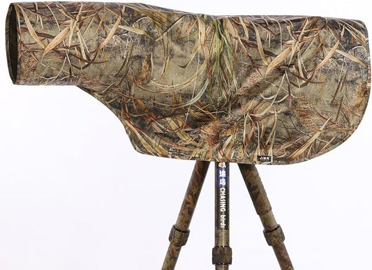 CHASING BIRDS Camouflage Waterproof Opaque Anti-UV Rain Covers Raincoat by CHASINGBIRDS