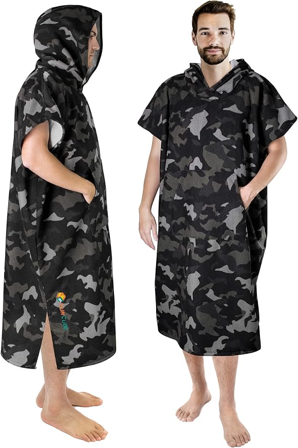 SUN CUBE Surf Poncho Changing Robe by SUN+CUBE