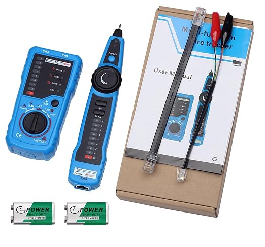 Network Cable Tester, Cat5 Cat6 Ethernet LAN Network Wire Tracer - Image 10