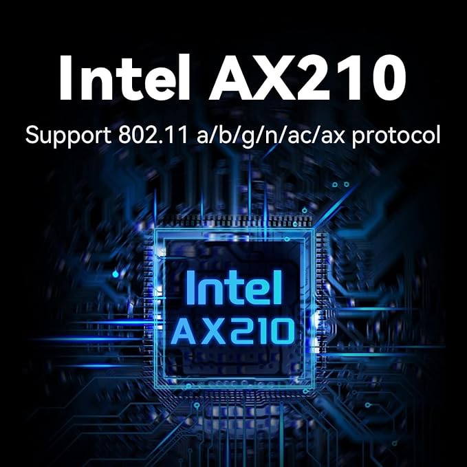 5400Mbps PCI Express x1 PCIe WiFi 6E 802.11ax Bluetooth BT5.3 Wireless Network - Image 3