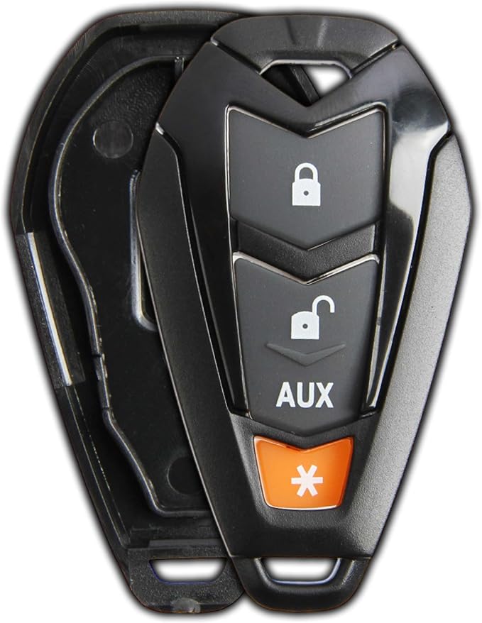 KeylessOption Keyless Entry Remote Control Starter Car Key Fob Case Shell Outer by KeylessOption