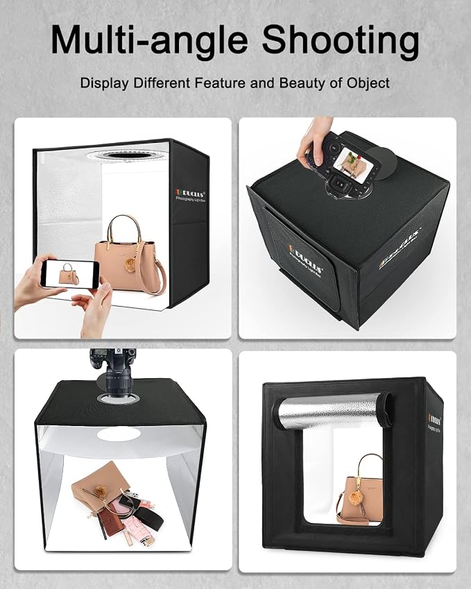 DUCLUS Photo Light Box 16x16 inch, Professional Light Box - Image 5